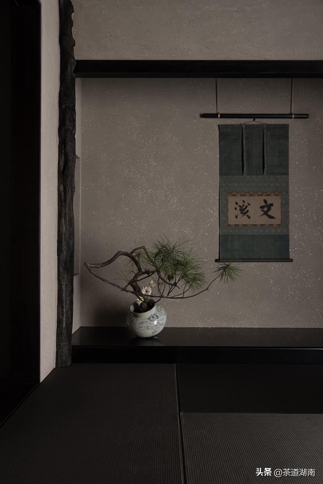 不装吊顶的禅意茶室装修效果图,广东禅意茶室私人会所包厢设计