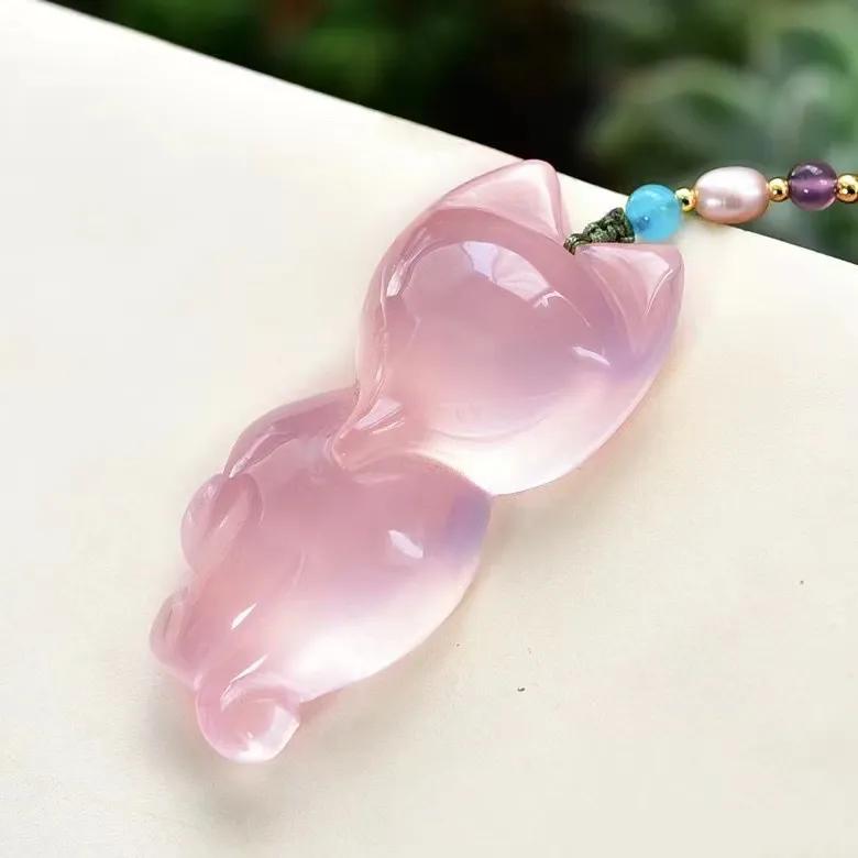 天然粉水晶原料,天然粉水晶晶族