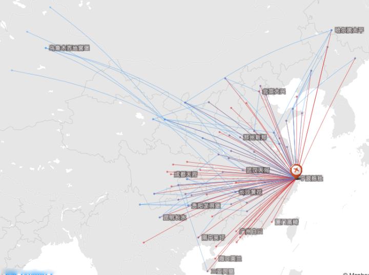 宁波机场冬春航班,宁波机场春秋航空航线