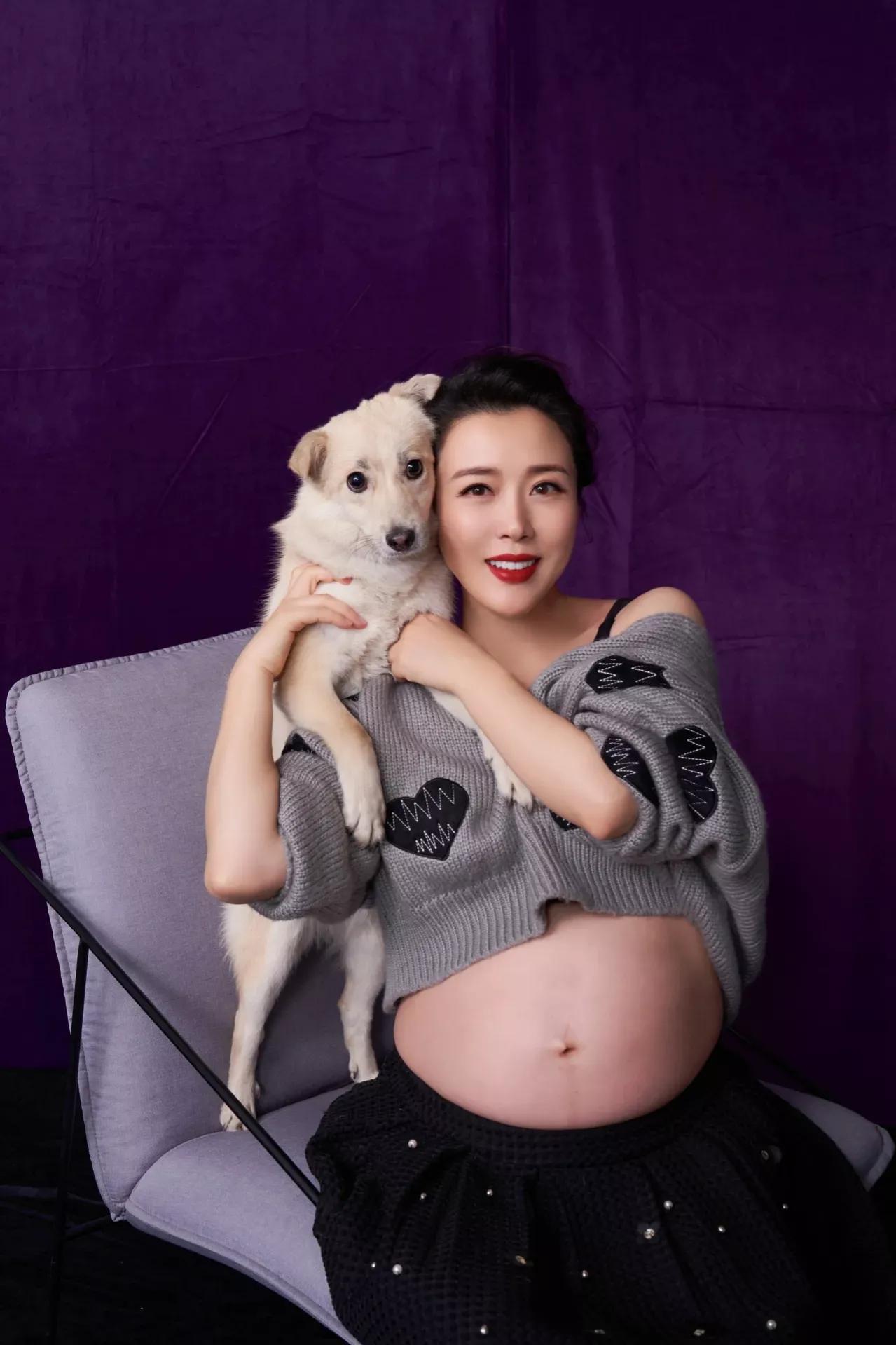 颜丹晨怀孕了吗,颜丹晨晒孕妇照庆44岁生日