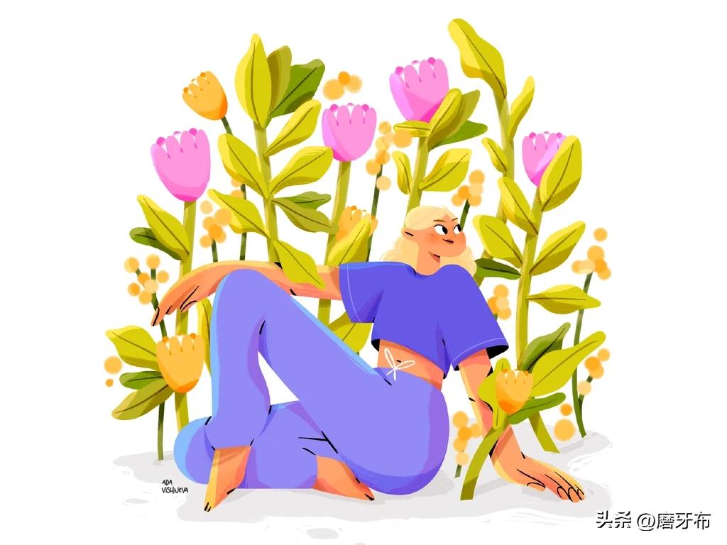 欧美著名插画师人物插画作品,日本插画师绚丽多彩的插画风格