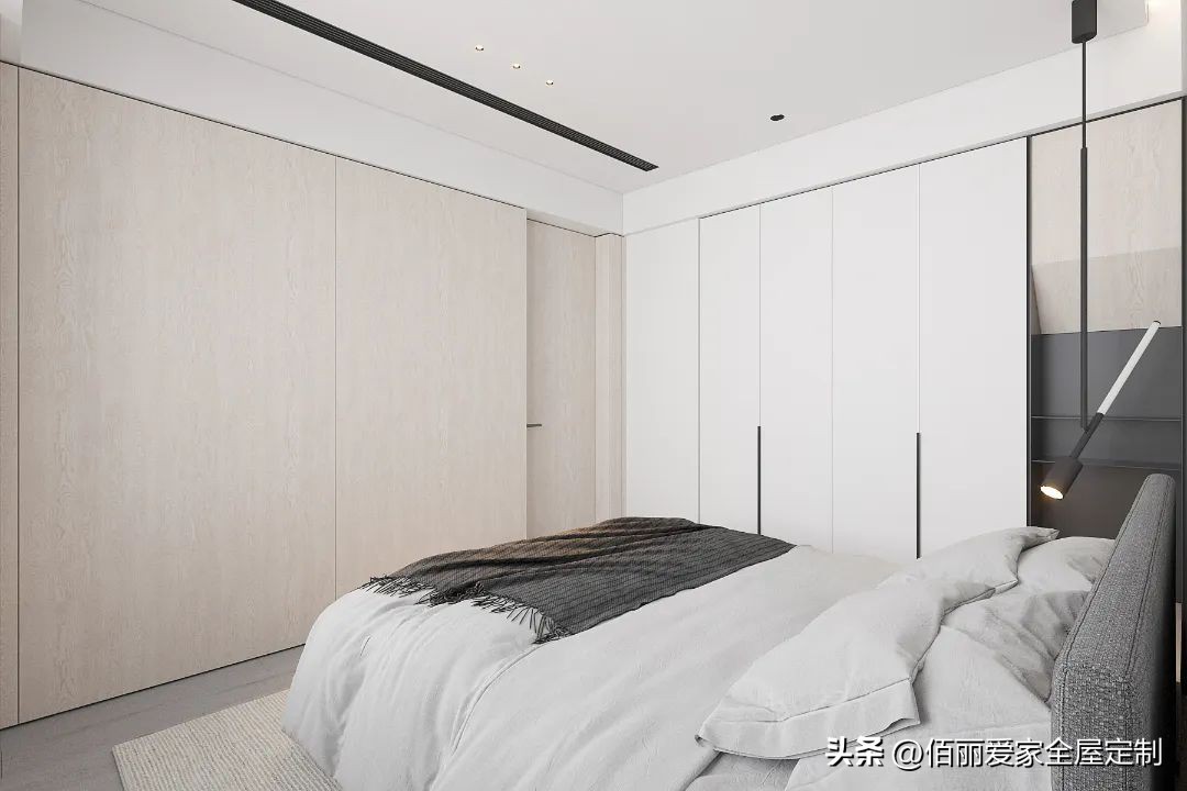 门墙柜一体化解决方案,房间门墙柜一体展示