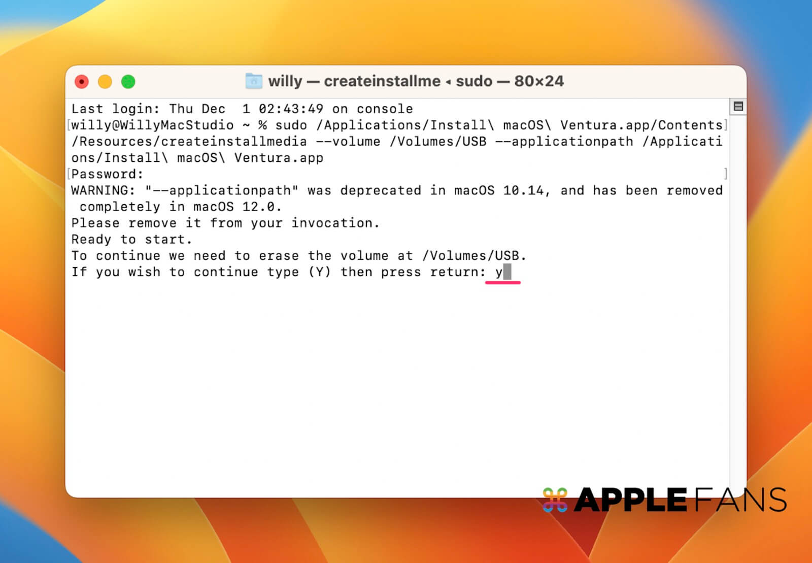 老款macbook如何安装macosventura,用u盘安装macosventura