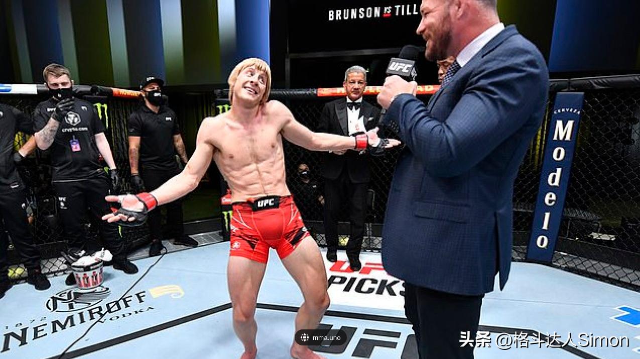 英国MMA人气新星坏小子帕迪特透露了让他进入MMA的那场战斗