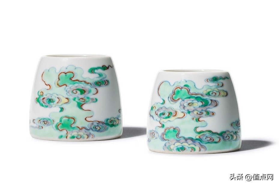 徐展堂藏清乾隆粉青釉六管瓶,徐展堂藏品