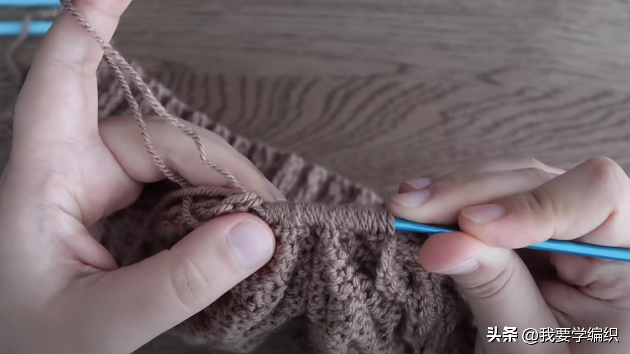 织简单好看帽子,简单漂亮编织帽子