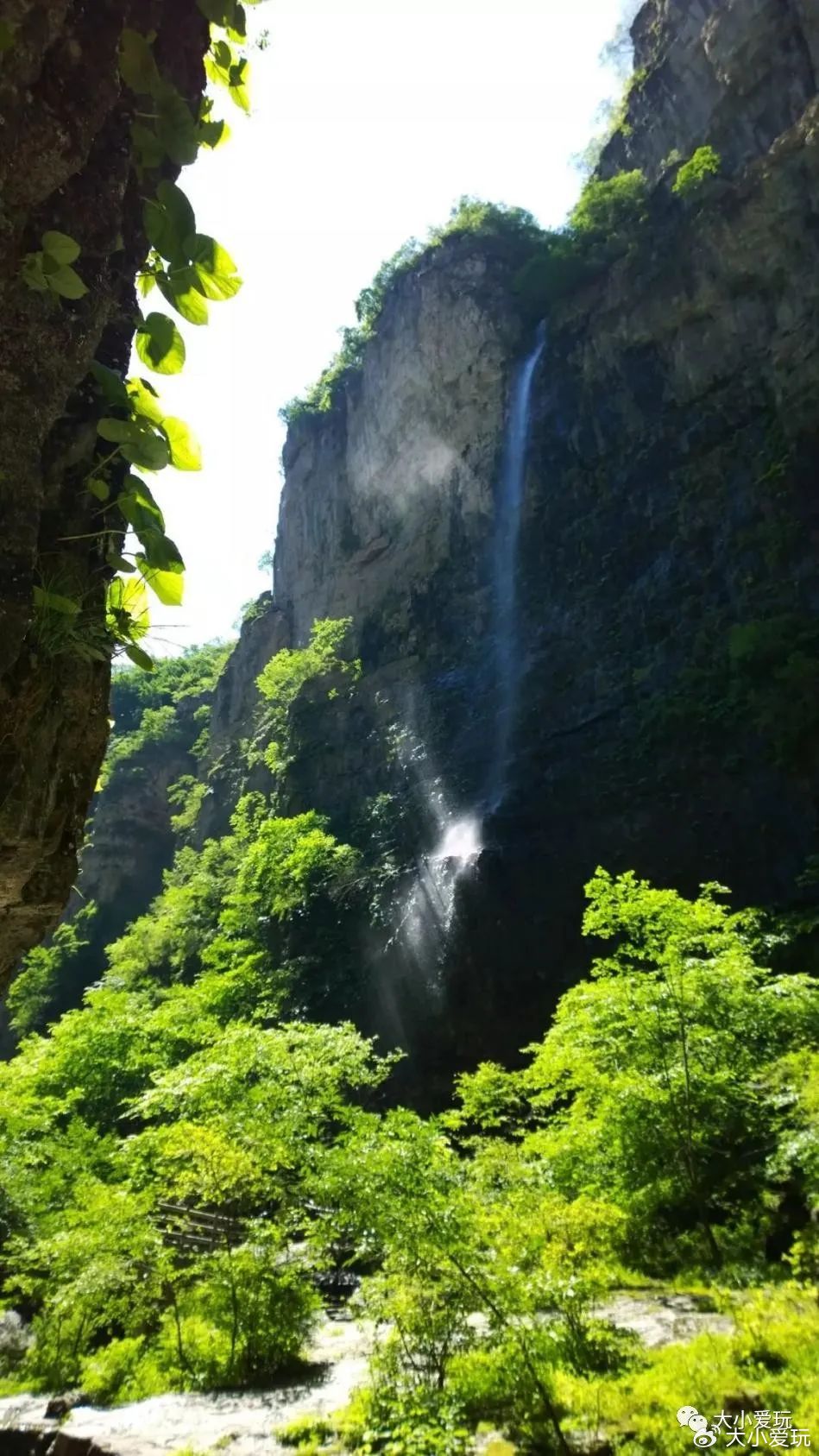 因为暴雨被淹的旅游景区,被暴雨破坏的景区