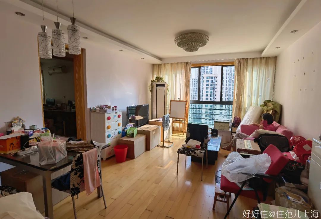 独居75㎡，大落地窗+电影院客厅，狠狠羡慕了