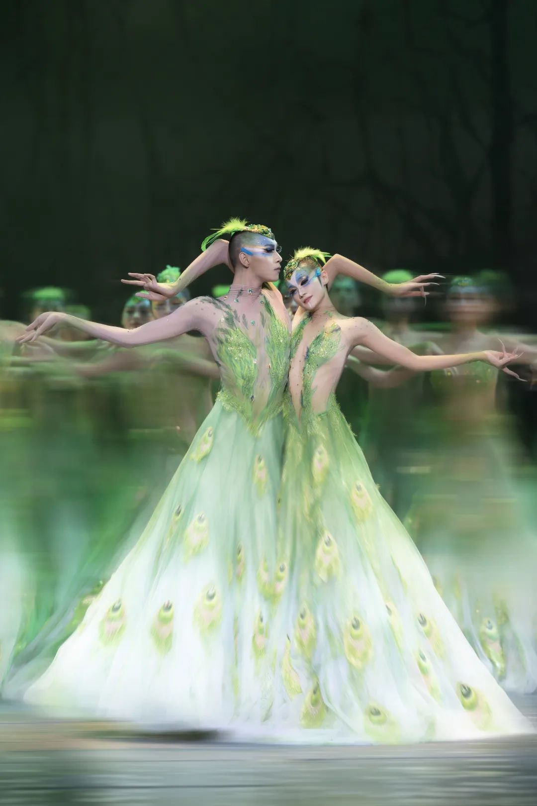 杨丽萍经典舞剧孔雀再飨津门,一生必看一次杨丽萍《孔雀》