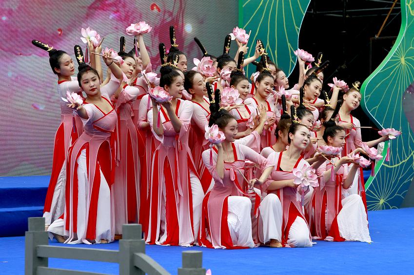 2021曹县荷花节,曹县荷花节开幕现场直播