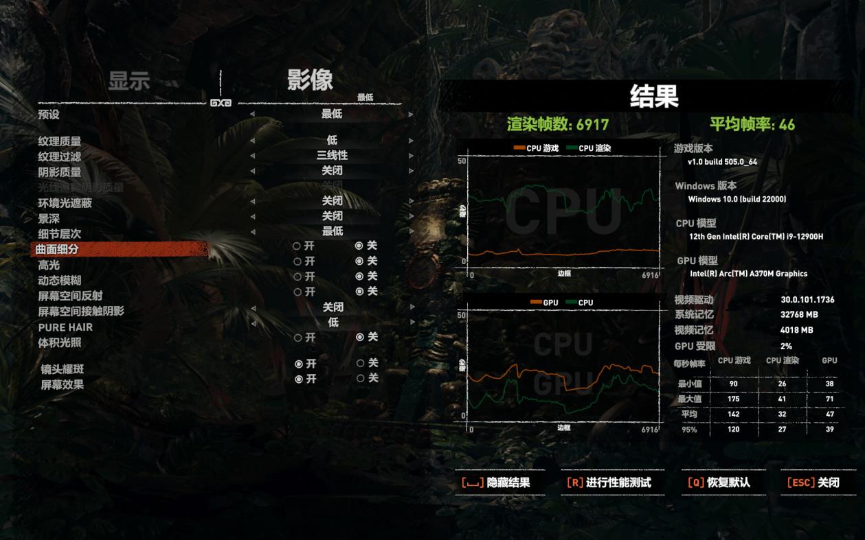 雷神T-BOOK14评测：顶配i9-12900H+锐炫A370M+32G+1T