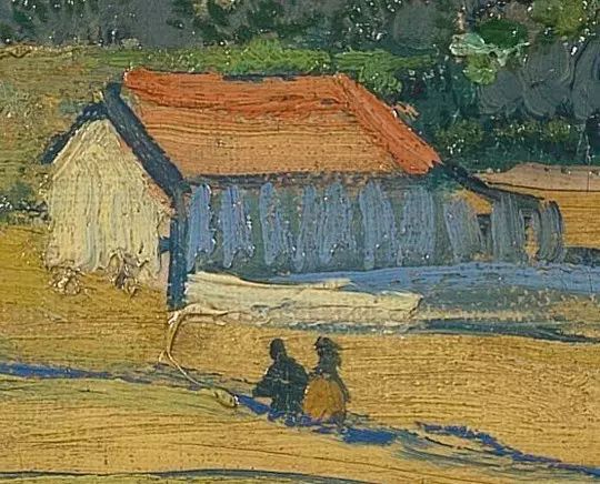 世界油画向日葵,梵高金色麦田油画临摹教程