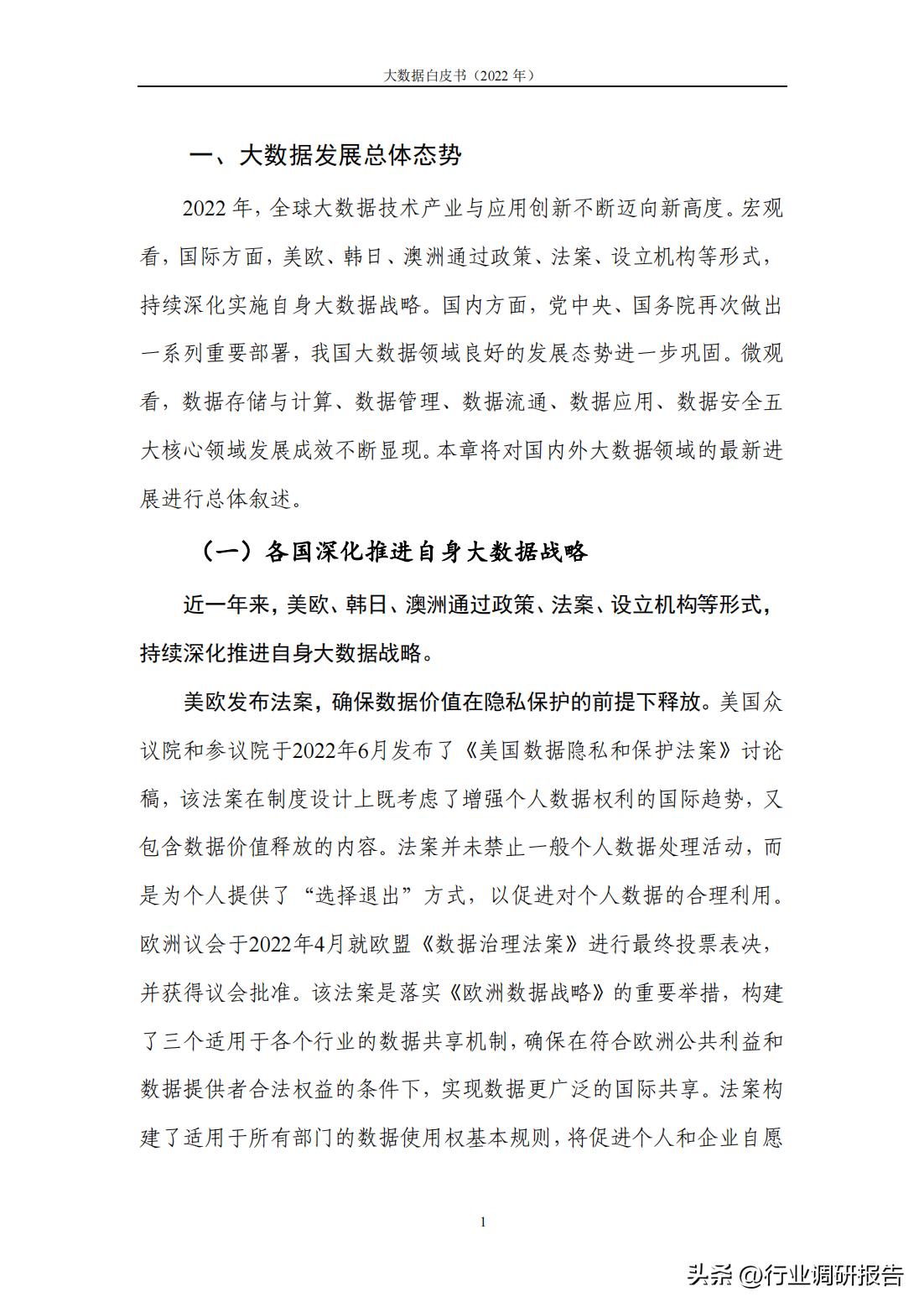 研读2019大数据产业发展白皮书,2022数字安全产业大数据白皮书