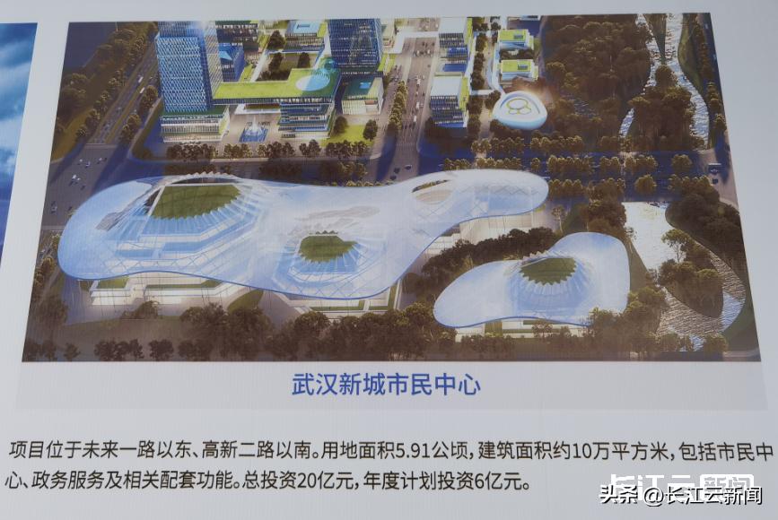 武汉新城中轴线重大启动项目,新地标武汉10大新城