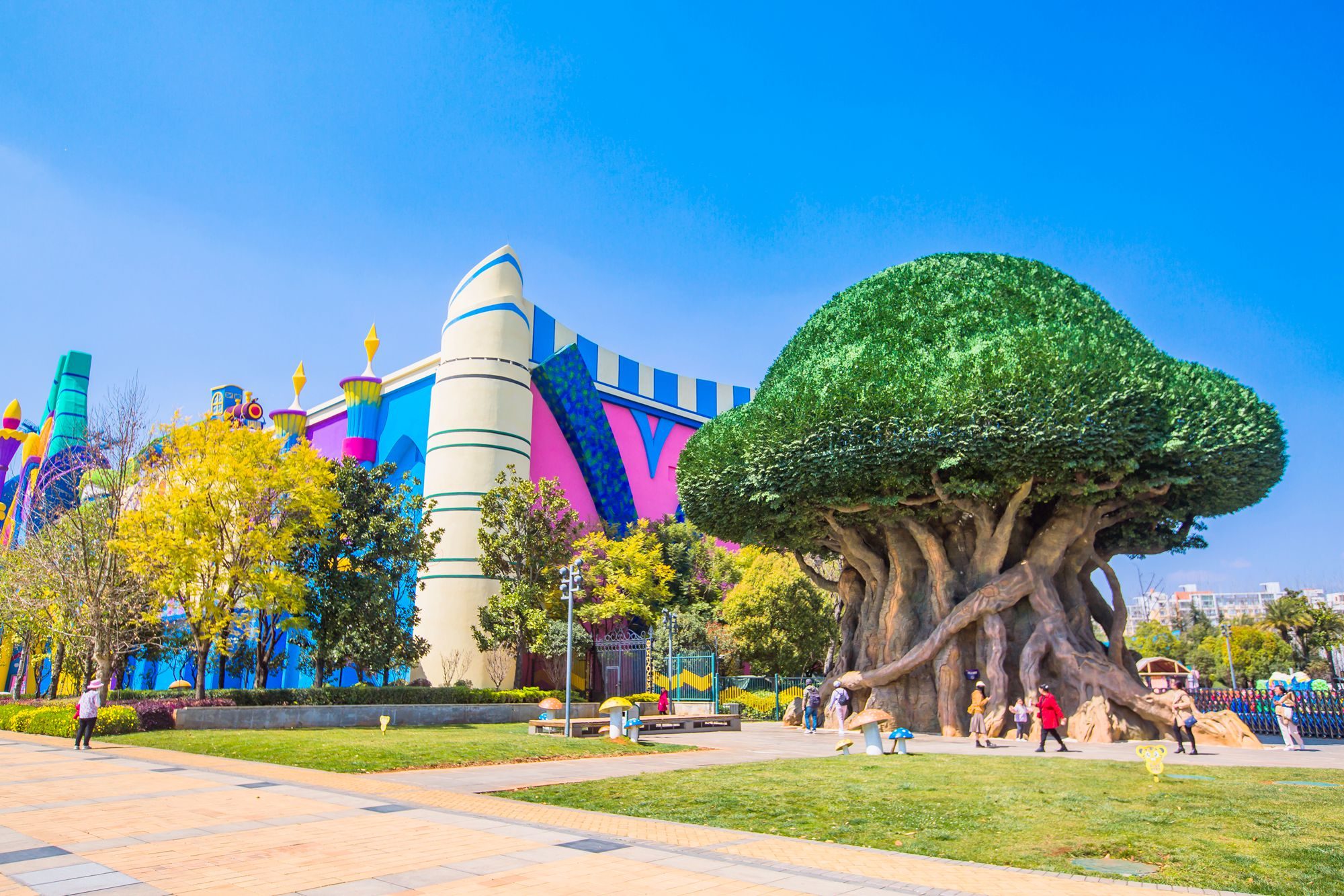 昆明公园1903，融汇东西建筑之美，是一处充满艺术氛围的文化街区