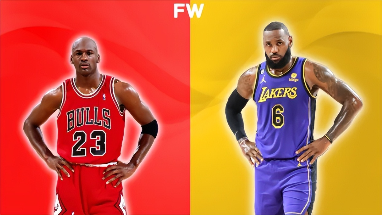 乔丹詹姆斯最全对比,乔丹詹姆斯goat投票