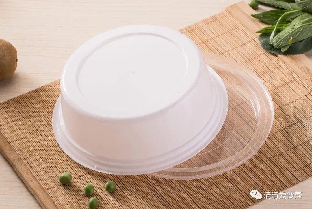 圆形打包盒放水果,家里的打包盒不要扔