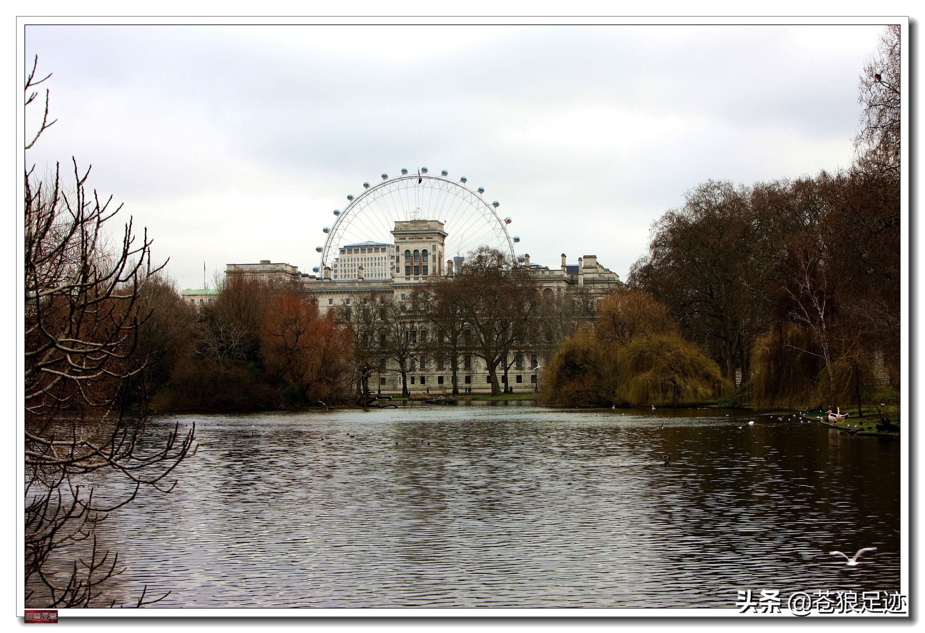 英国海德公园全景,英国皇家园林海德公园