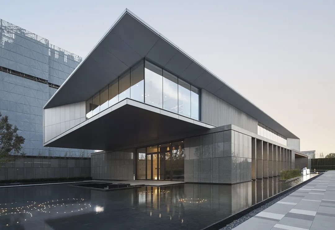 建筑铝材幕墙效果图,建筑装饰铝板设计加工