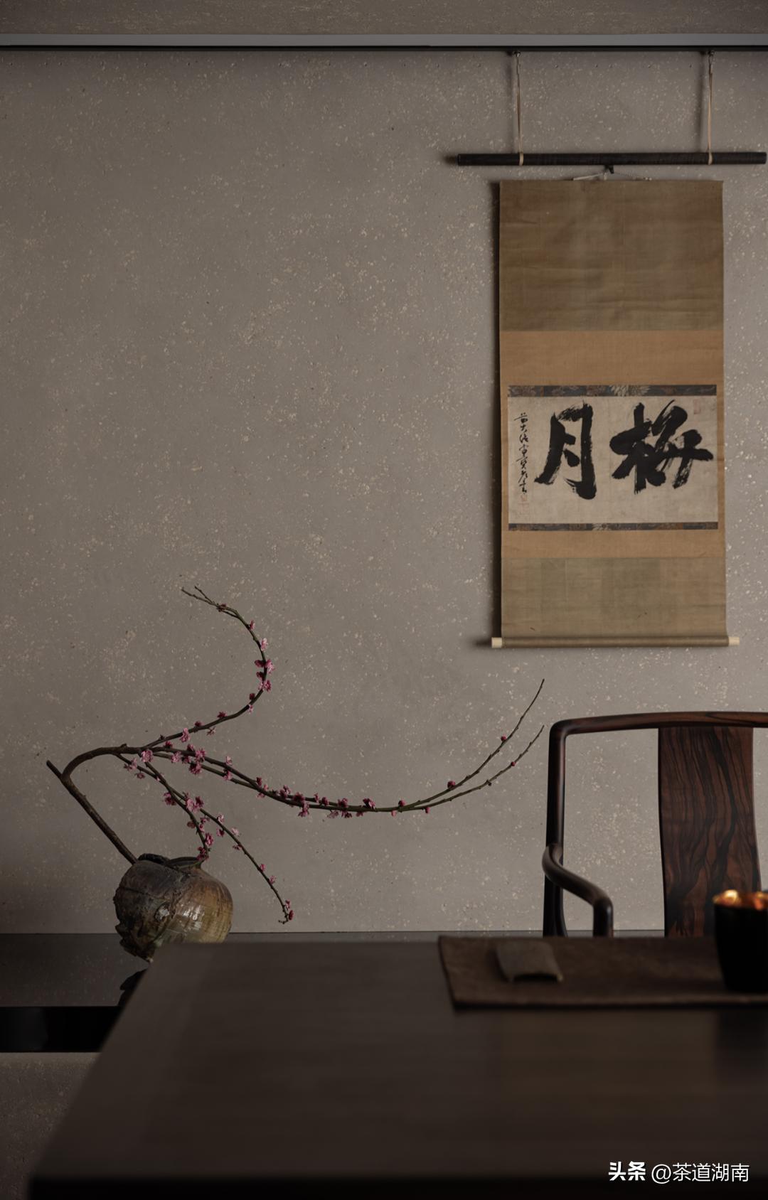 不装吊顶的禅意茶室装修效果图,广东禅意茶室私人会所包厢设计