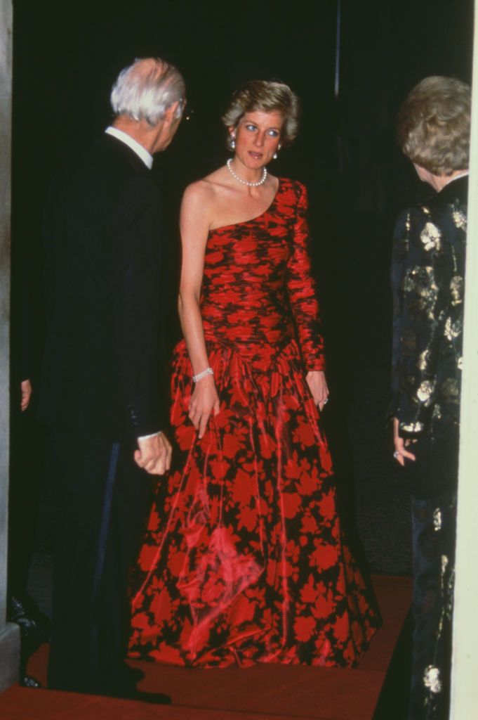 戴安娜王妃的蓝丝绒礼服,戴安娜王妃惊世容颜