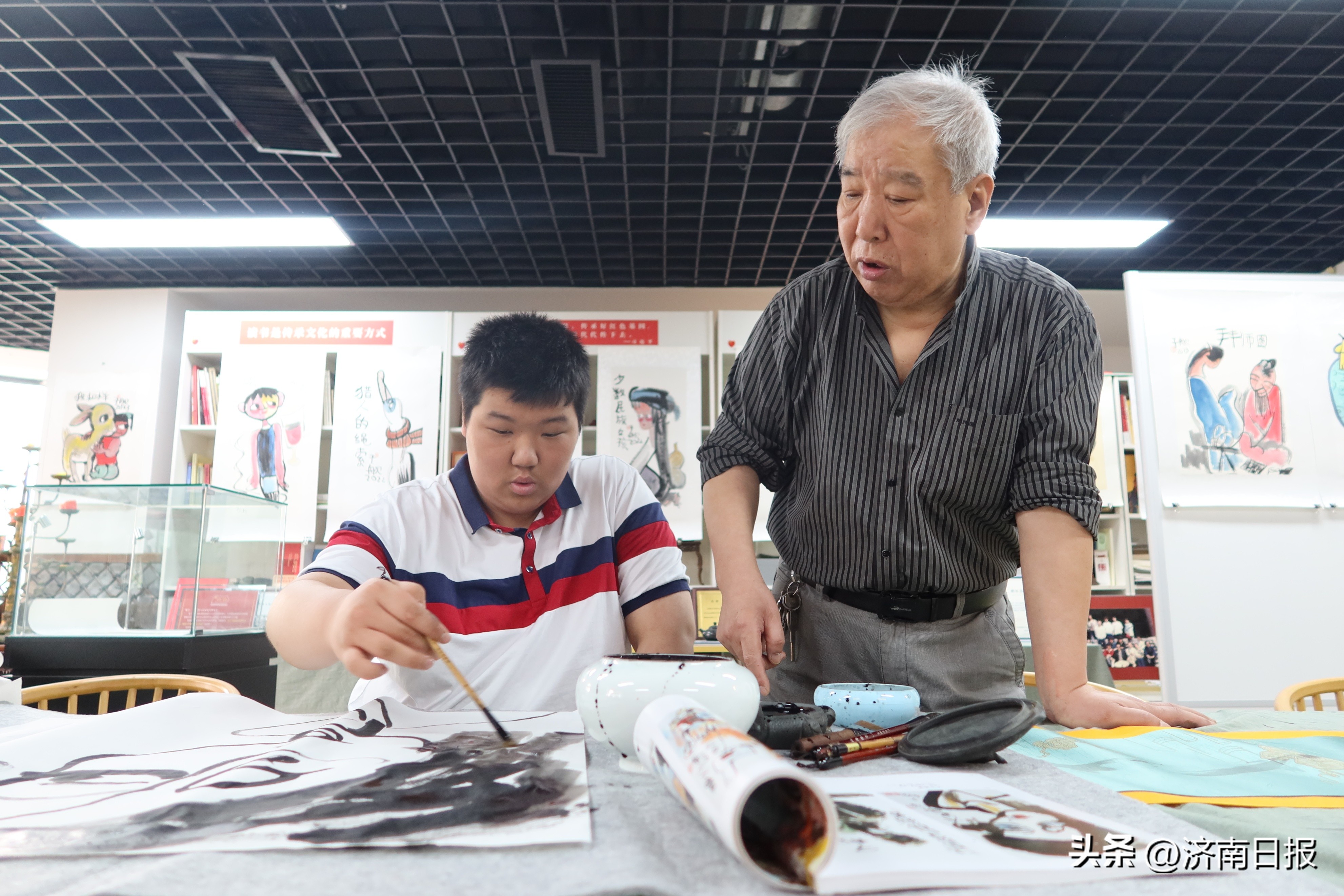 全国自闭症儿童画展,9岁自闭症儿童画展