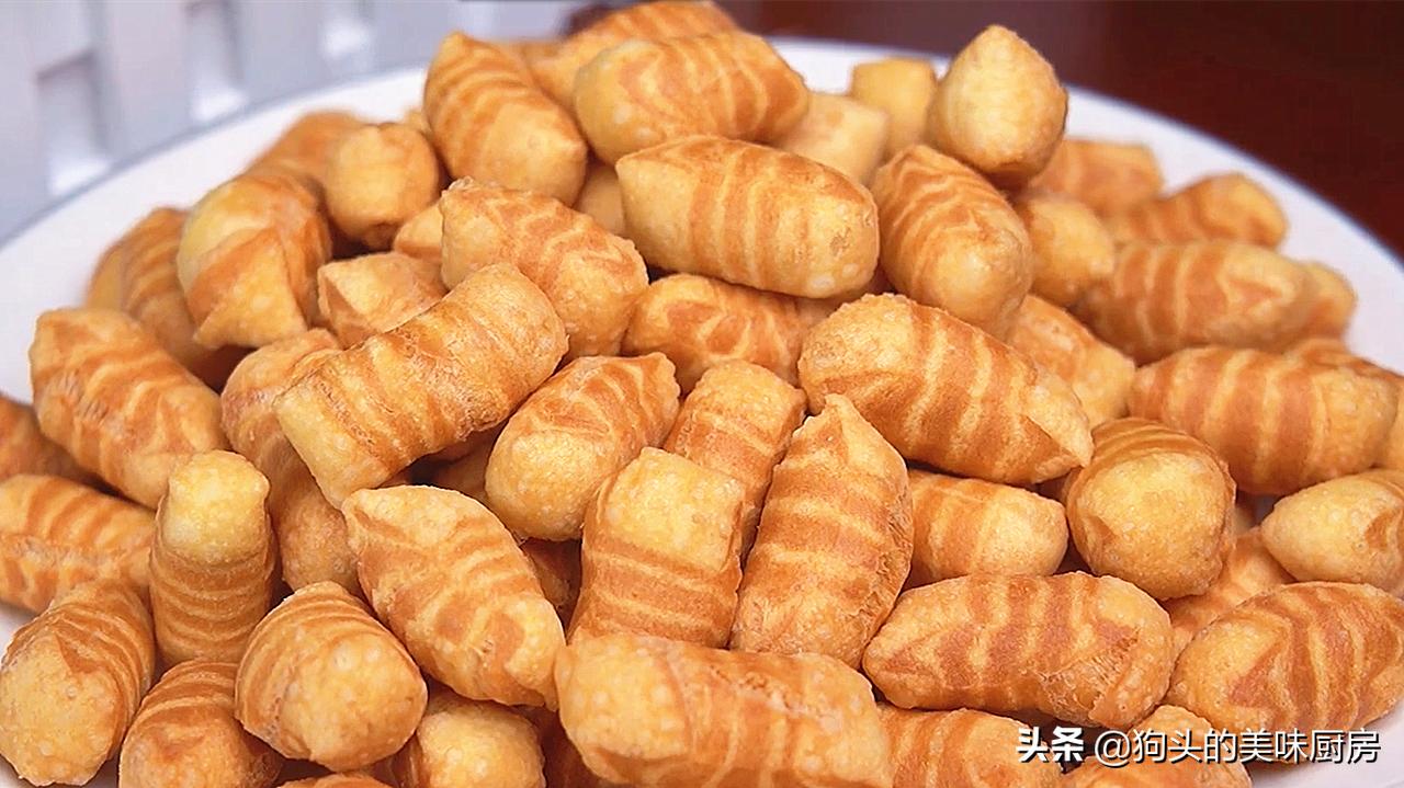 低筋面粉怎么做毛毛虫,面粉毛毛虫零食怎么做