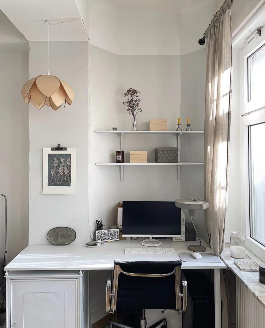 35岁德国女主的家：70㎡，每一个角落都充满着宁静诗意，太美好了