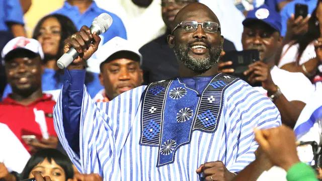 从世界足球先生到非洲总统：他放弃欧洲生活回来救国，建免费教育