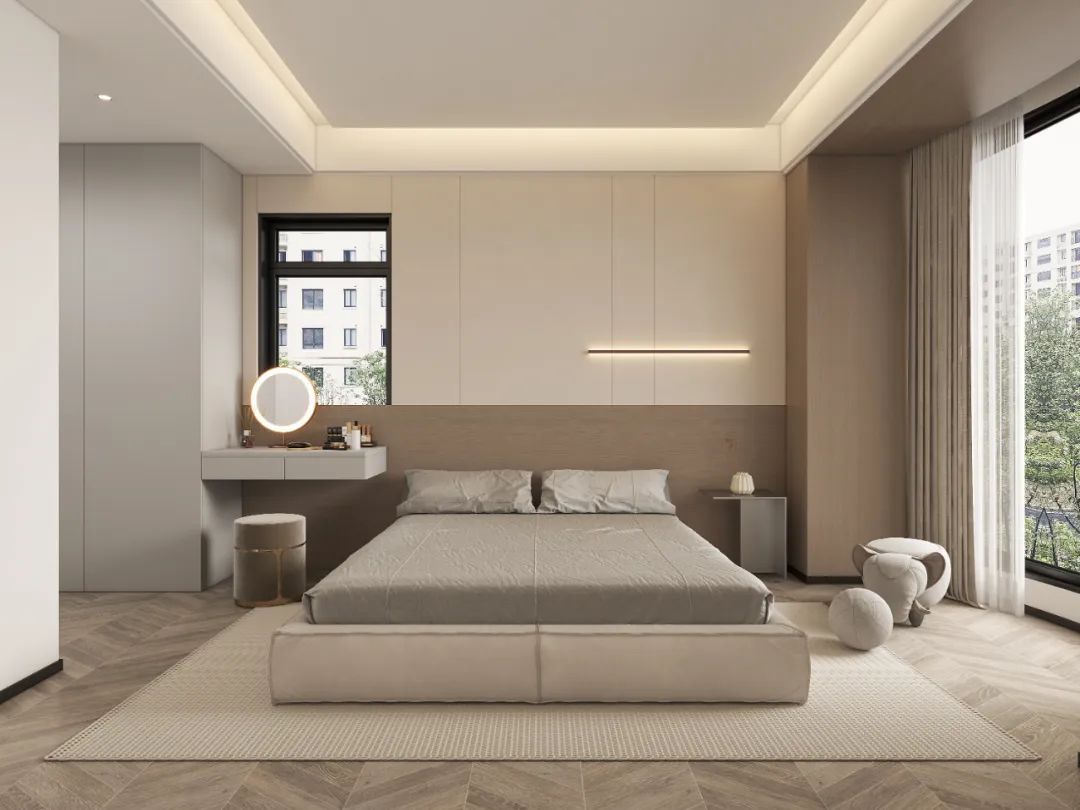 芜湖·*瑰园玫**|100m²柔美现代风,小户型的魅力秘诀
