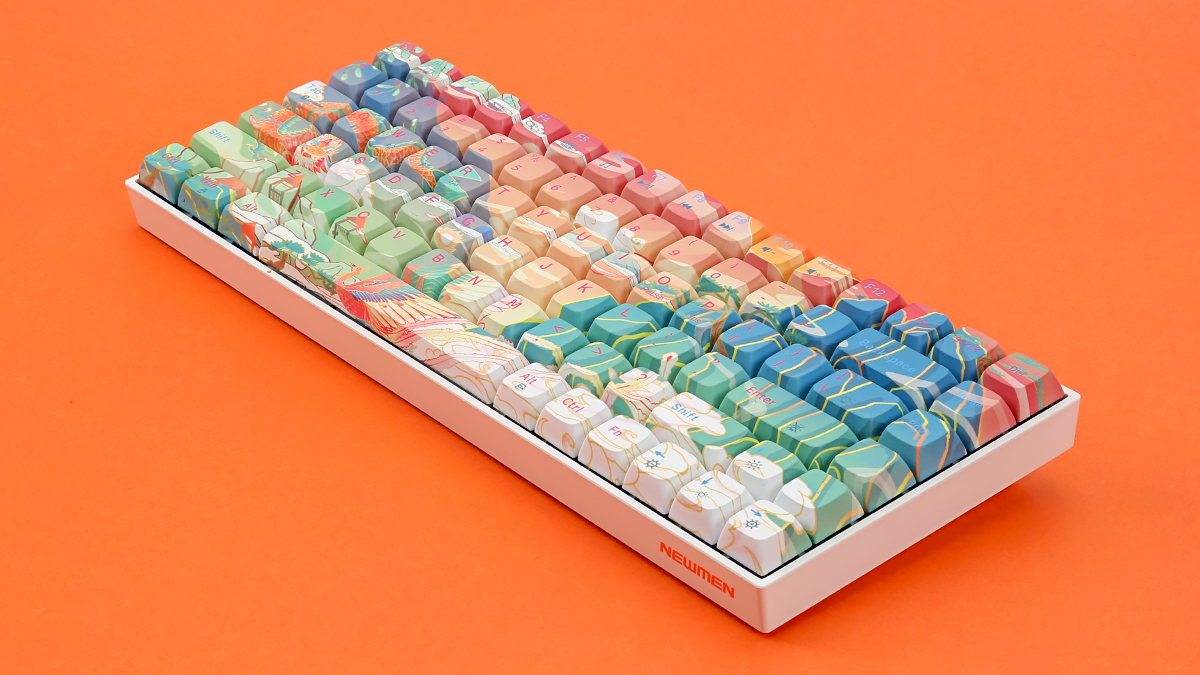 设计有新意,手感有惊喜:新贵国风系列键盘图赏