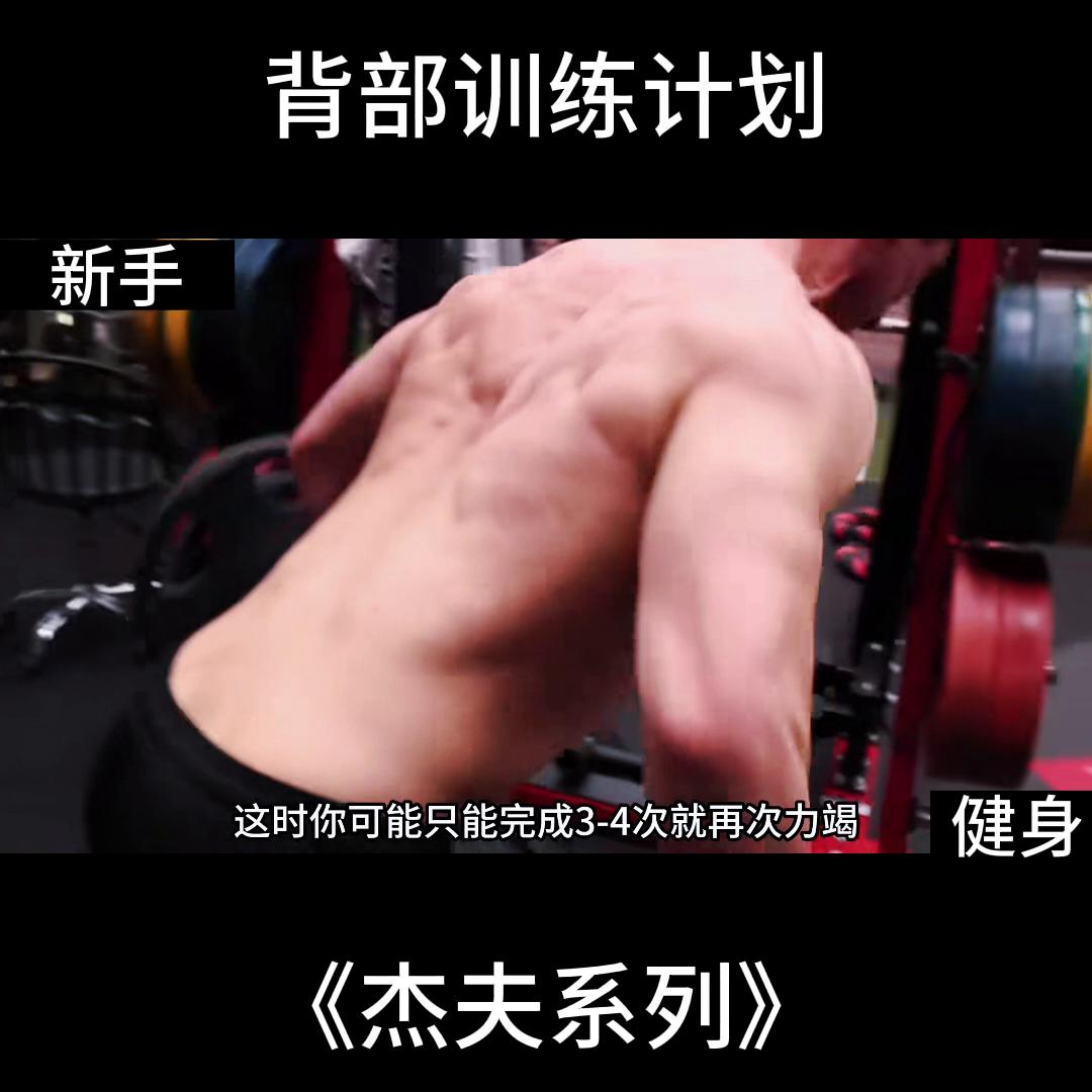 背部肌肉训练动作及计划,女性背部训练计划