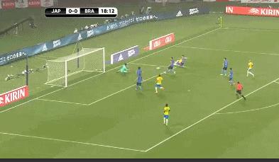 内马尔带领巴西对战日本大四喜,内马尔在巴西热身