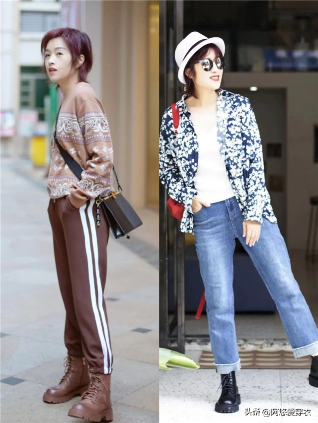 中年女人穿什么靴子,中年妇女穿长靴子的搭配