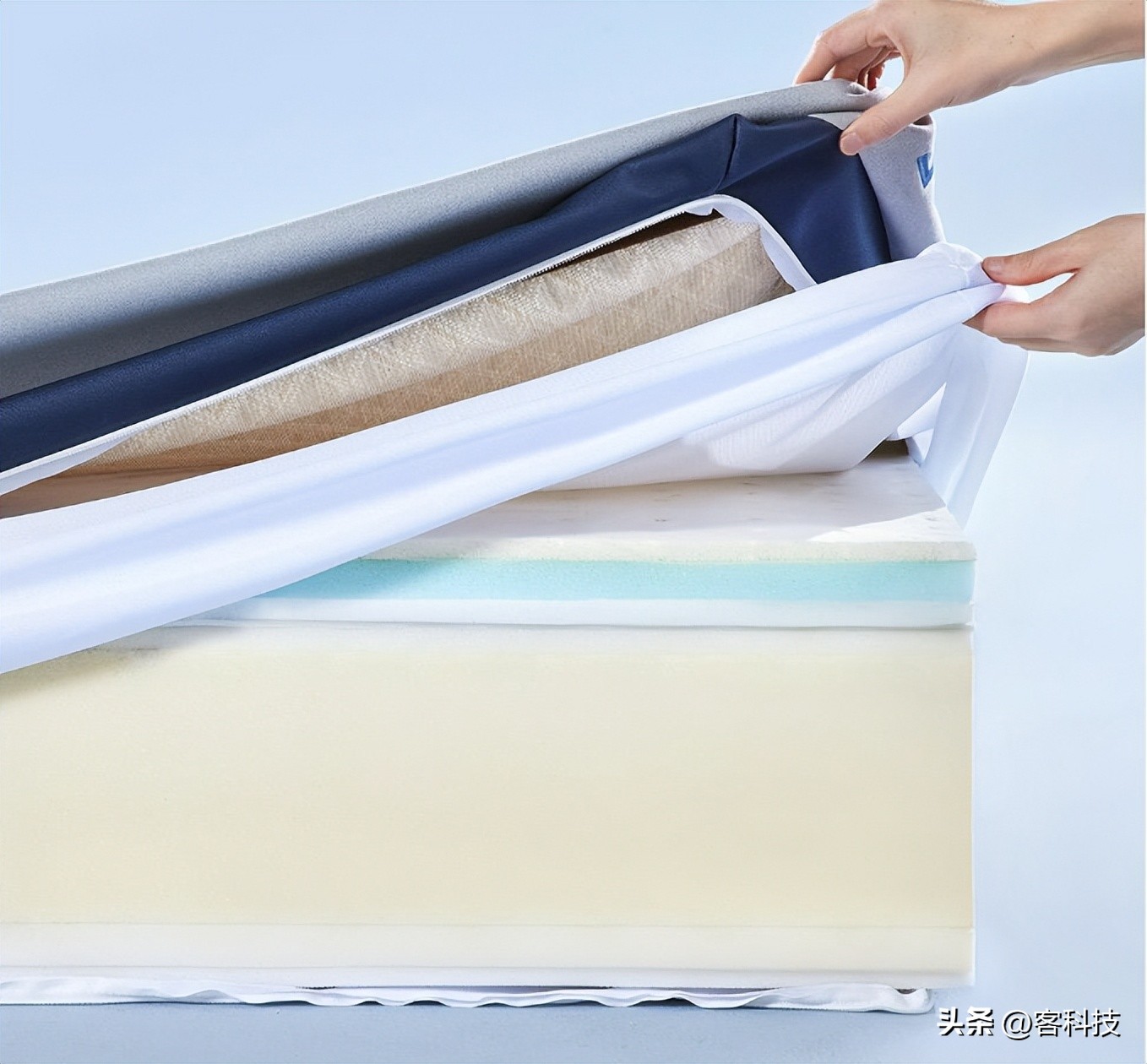 8h5d助眠按摩床垫,8小时深度睡眠床垫