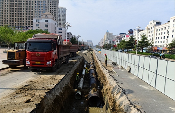 威海海滨路管网改造时间,威海水利管道工程