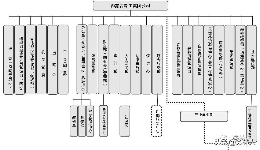 中国六大森工企业,国有六大森工集团
