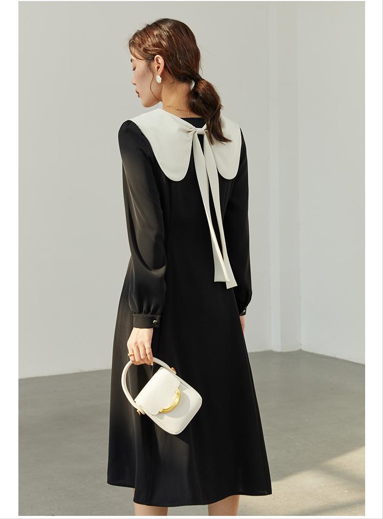 裙子小个子微胖连衣裙,显瘦减龄微胖连衣裙