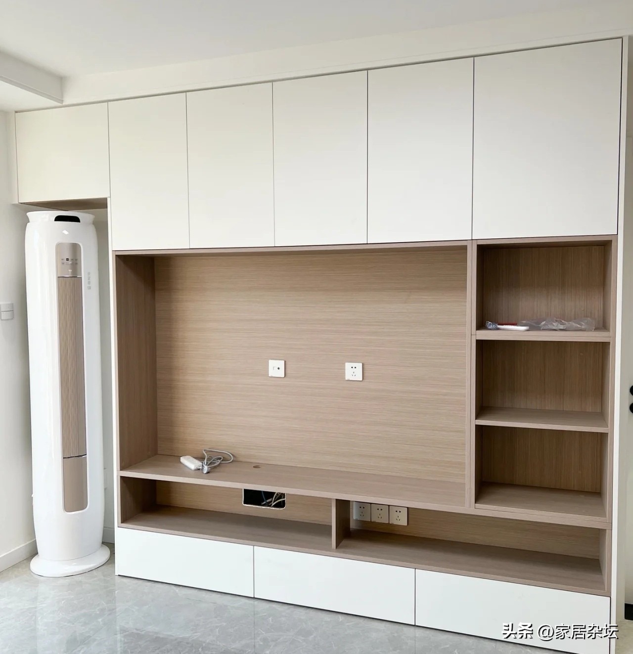 满墙电视柜一年后的使用感受,满墙电视柜到底实用吗