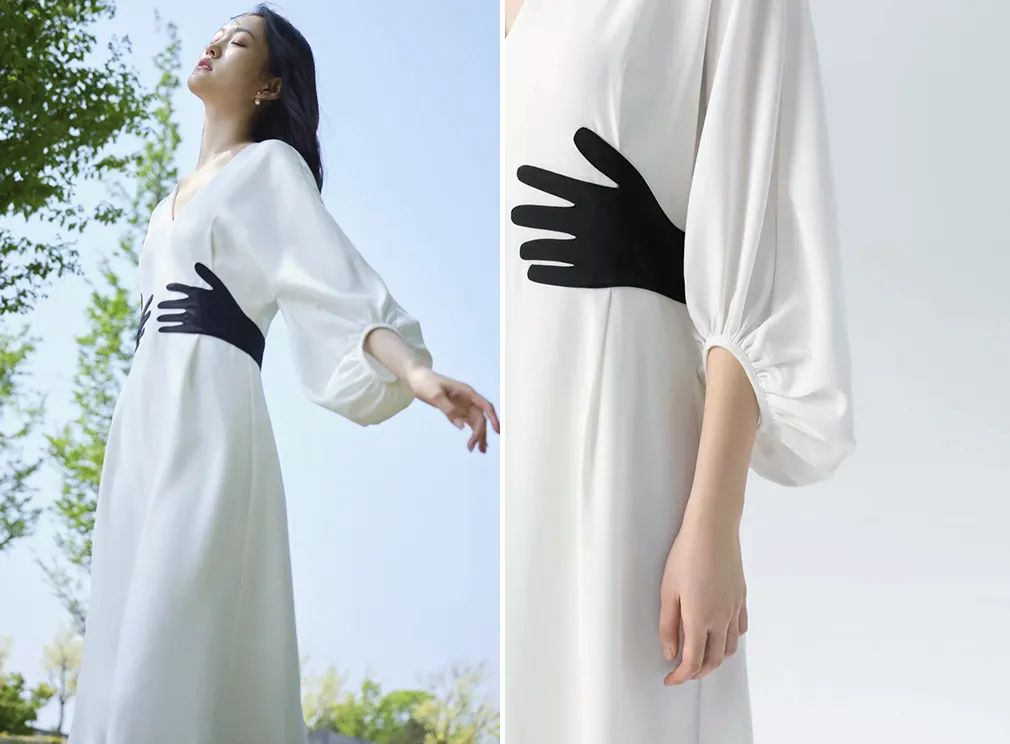 孟晚舟紫色连衣裙,孟晚舟蓝色连衣裙