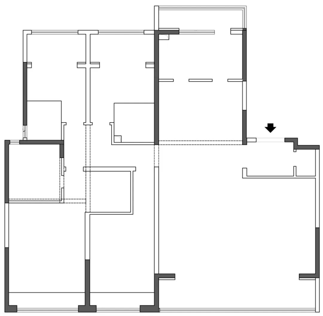 彭家坪龙湖景粼天著大平层样板间,龙湖景粼天序165大平层