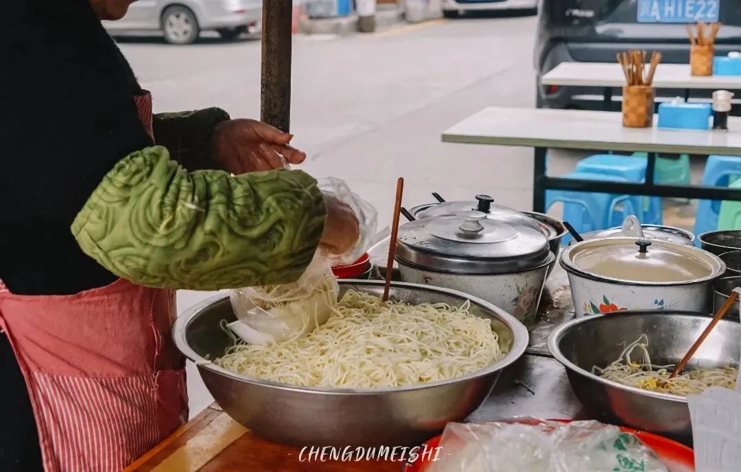 成都分量超大的凉面,成都凉面店