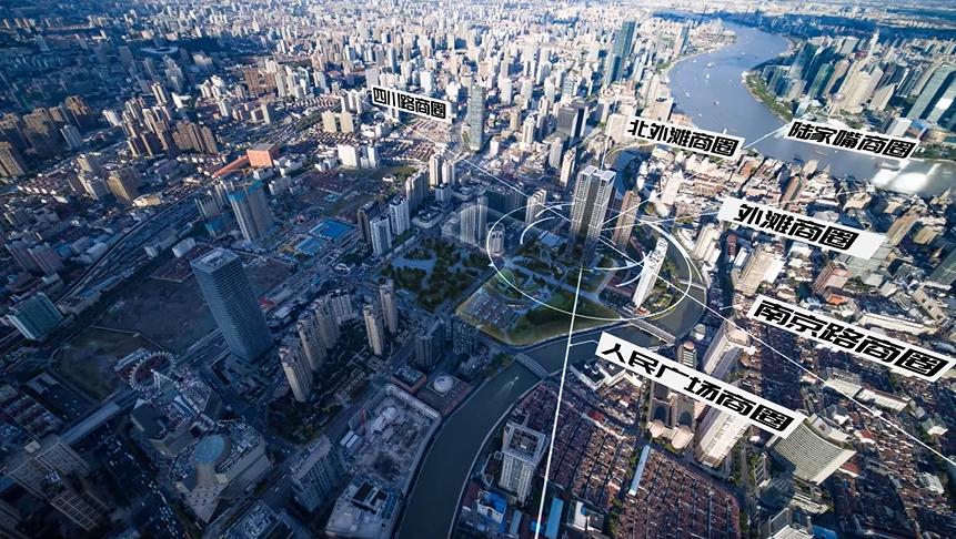 上海苏河湾万象天地和五角场,上海苏河湾万象天地