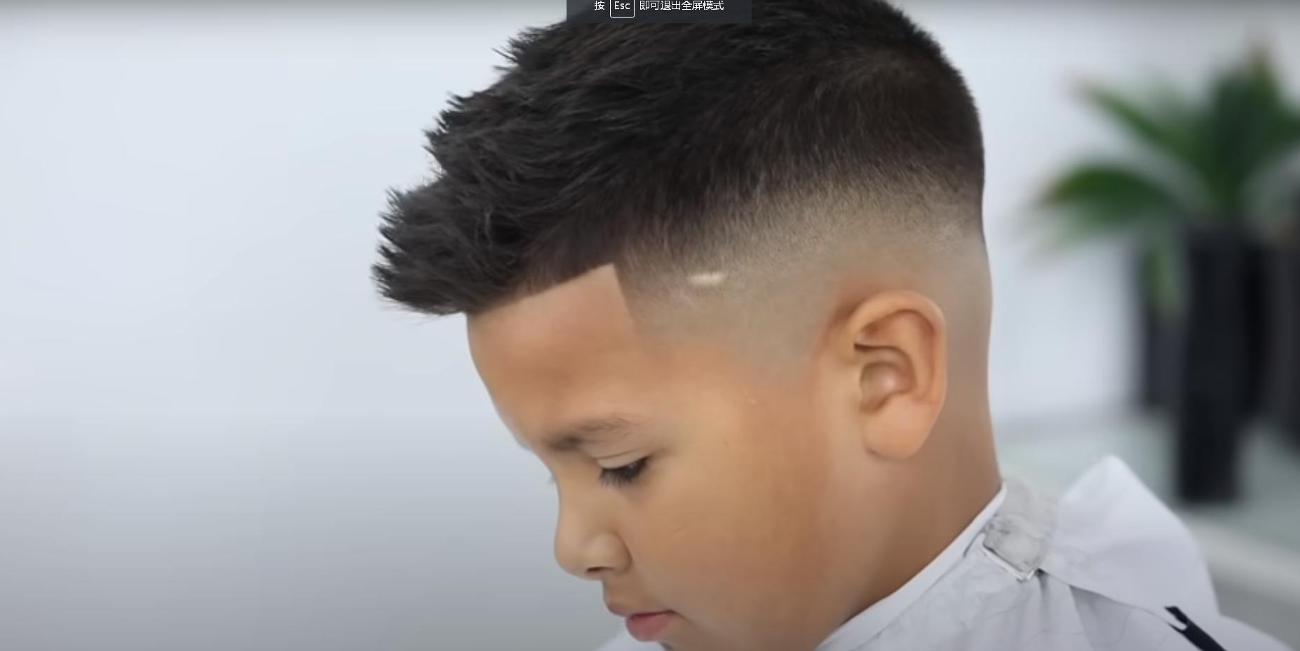 专业理发教程,专业的理发技术