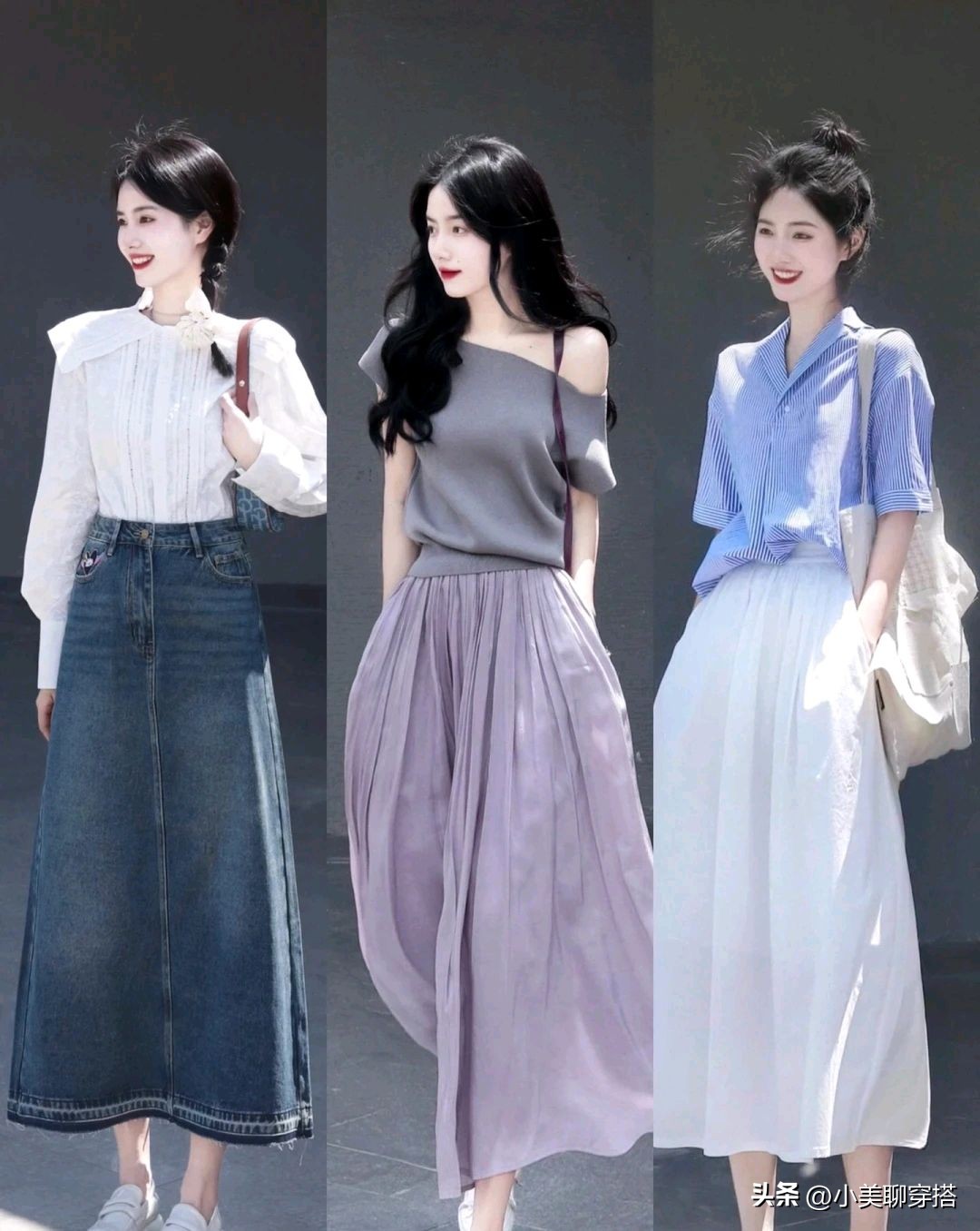 夏天简单穿搭出高级感,40岁轻熟风女装夏天