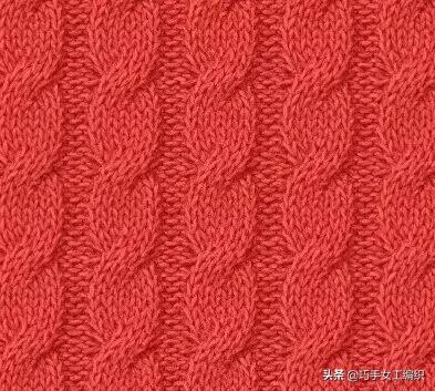 推荐一款精致又实用的毛衣,几款漂亮的棒针花样值得收藏