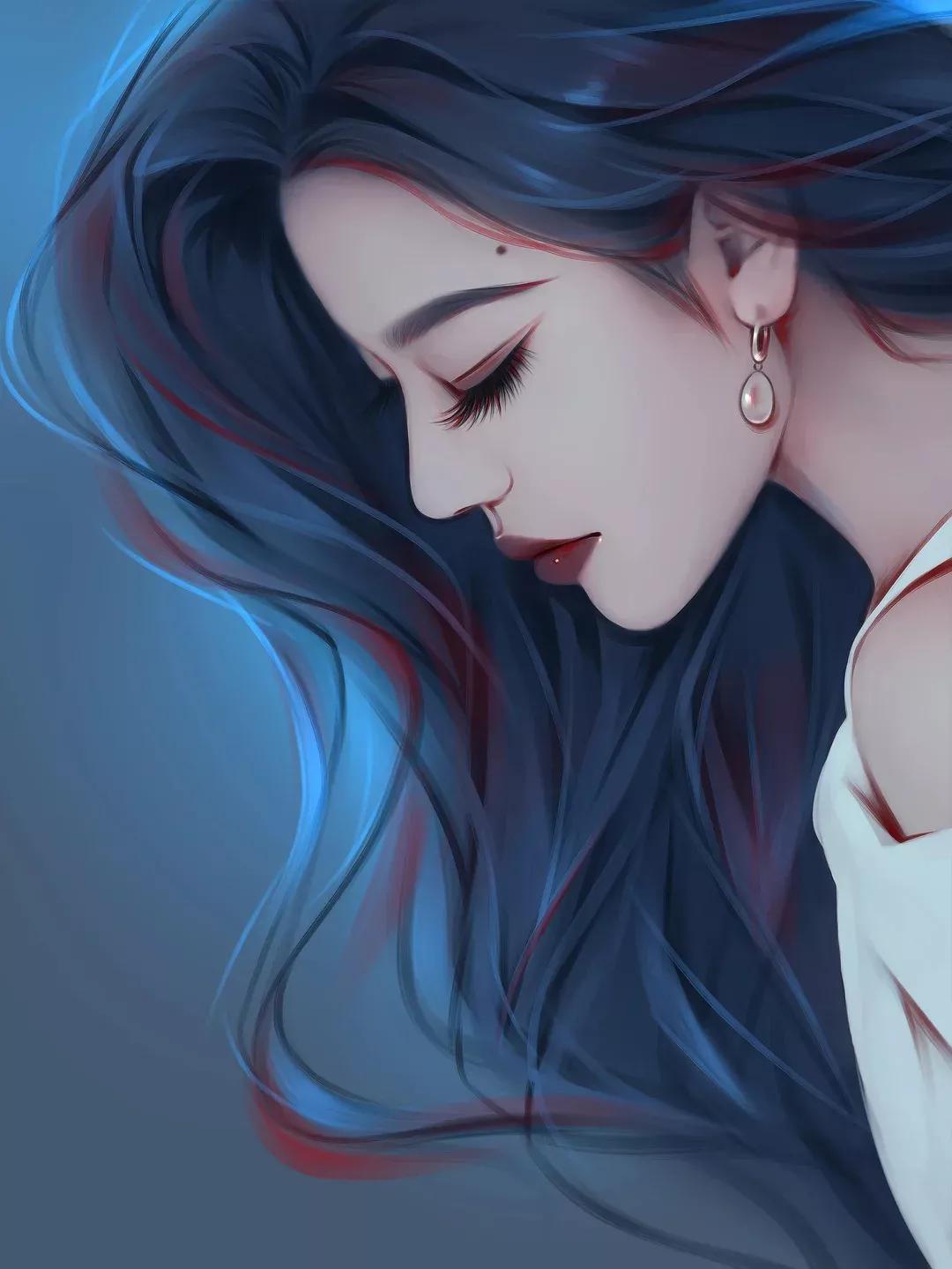 好看的适合女生的微信卡通头像,漫画女生微信头像大全唯美气质