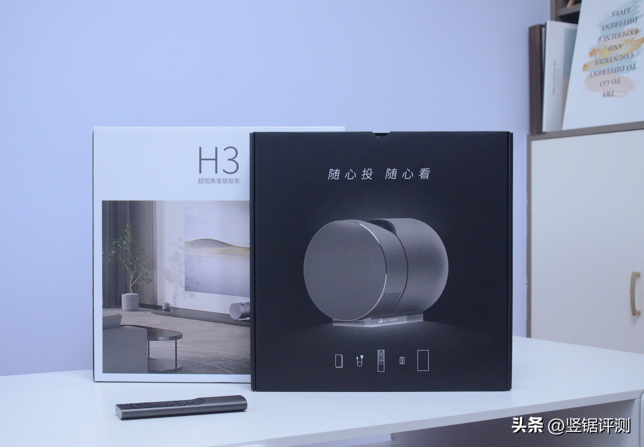 能将空墙变成“百英寸电视”？慧示全能投PLUSH3超短焦投影仪评测