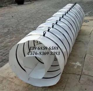 水泥干灰散装机加厚耐磨帆布伸缩布袋内外袋骨料熟料散装伸缩袋