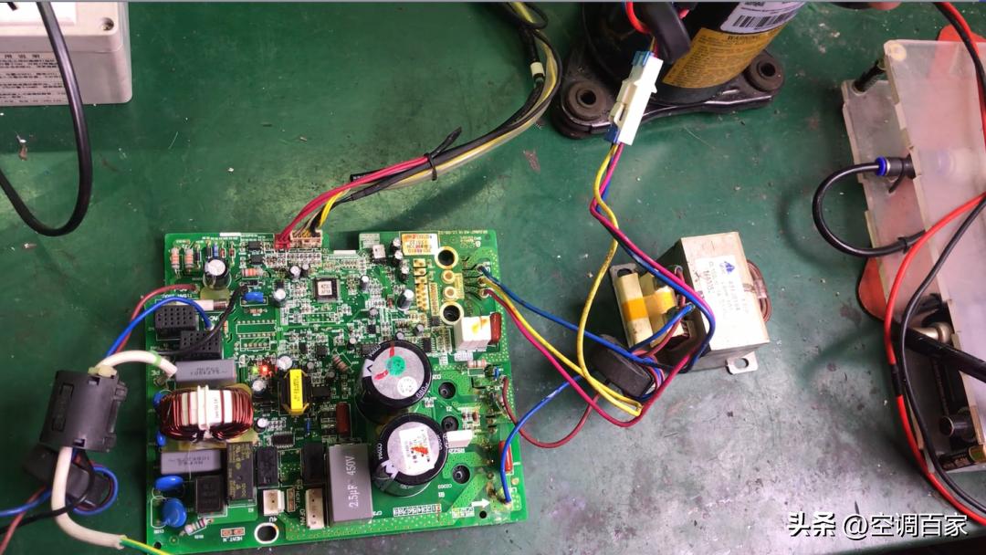 变频空调电路板维修视频技术资料,变频空调ipm电路图详解